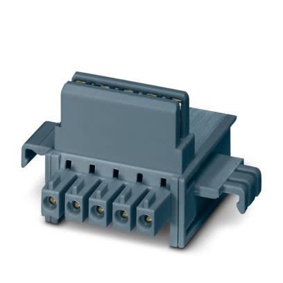 Phoenix Contact TBUS Series Bus Connector for Use with DIN Rail Terminal