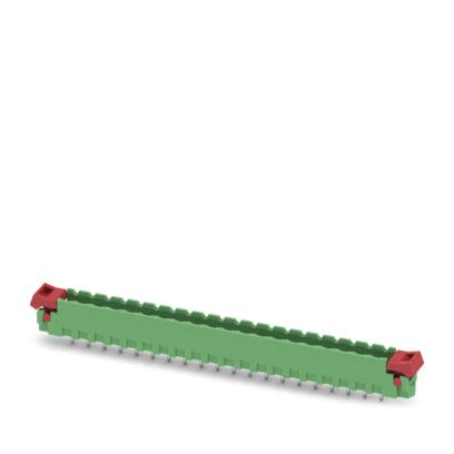 Phoenix Contact MSTBV Series Straight Wave Soldering Mount PCB Header, 20 Contact(s), 5.08 mm Pitch, 1 Row, Shrouded