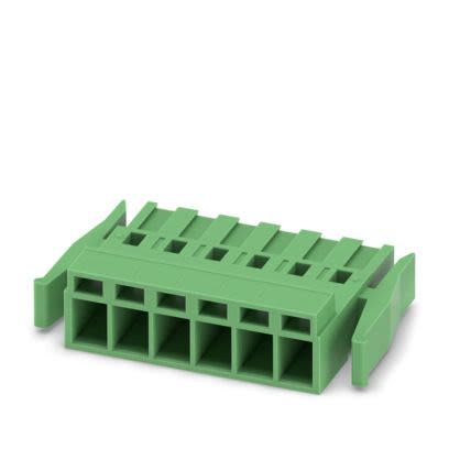 Phoenix Contact MSTBC Series PCB Connector, 6-Contact, 5.08 mm Pitch, 1 Row Crimp
