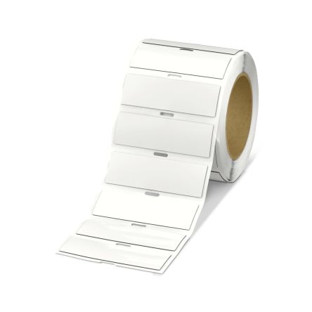 Phoenix Contact White Label Roll, 100 mm Width, 1 Per Roll Qty, 30 mm