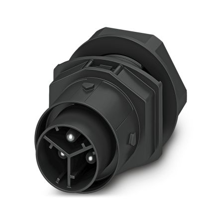 Phoenix Contact Circular Connector, 2 Contacts, Front, M20 Connector, Plug, Male, IP66, IP68, IP69K, IPD Series