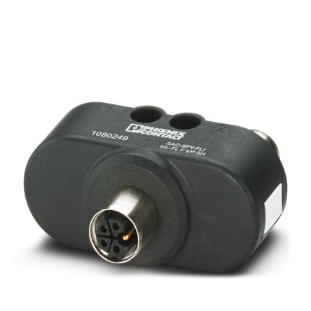 Phoenix Contact Straight Circular Connector Adapter 5 M12 Male 5 M12 Female