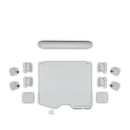 Phoenix Contact ICS25 Series DIN Rail Housing Set for Use with For Mounting On A DIN Rail