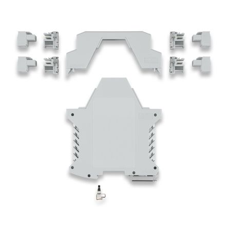Phoenix Contact ME Series DIN Rail Housing Set for Use with For Mounting On A DIN Rail