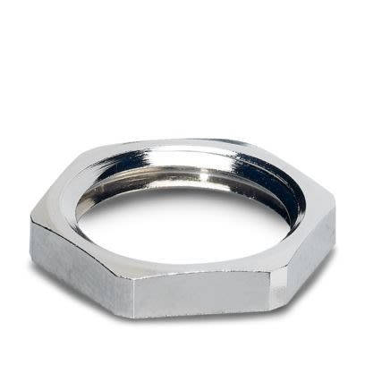 Phoenix Contact Silver Fat Nut, Shell Size 22 mm for use with Circular Connector
