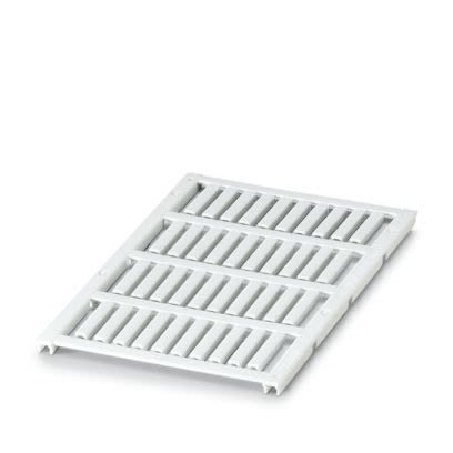 Phoenix Contact UC-WMCO Slide-On Cable Marker, White, Pre-printed "0", 2.9 mm Cable White, 2.1 mm Cable, 0827162