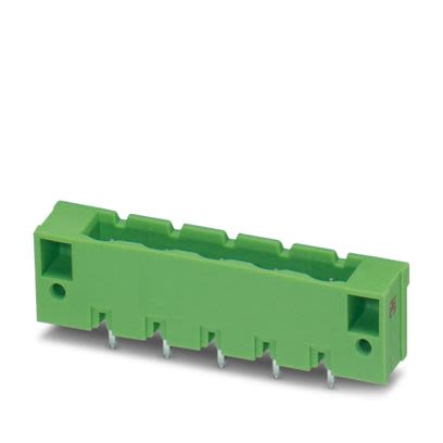 Phoenix Contact GMSTBVA Series Straight Wave Soldering Mount PCB Header, 12 Contact(s), 7.62 mm Pitch, 1 Row, Shrouded
