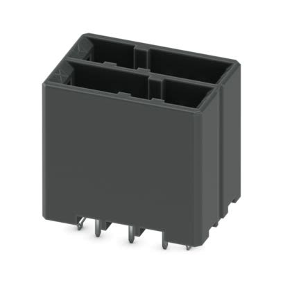 Phoenix Contact DD32H Series Wave Soldering Mount PCB Header, 6 Contact(s), 5.08 mm Pitch, 2 Row, Shrouded