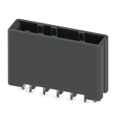 Phoenix Contact D32H Series Wave Soldering Mount PCB Header, 5 Contact(s), 5.08 mm Pitch, 1 Row, Shrouded