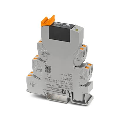 Phoenix Contact 1176 Industrial Mount Solid State Relays, Control:250V ac