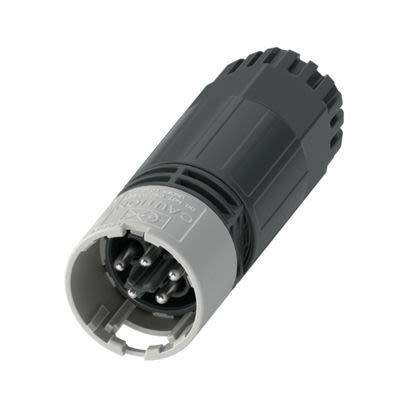 Phoenix Contact Connector, 5 Contacts, Cable, Plug, Male, IP66, IP68, IP69, PRC 20 Series