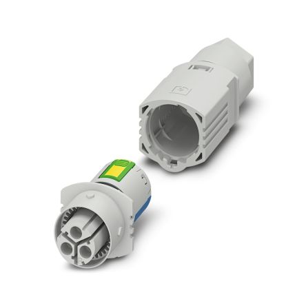 Phoenix Contact Industrial Circular Connector, 3 Contacts, Cable, Socket, Female, IP65, IP67, IP69K, IPD Series