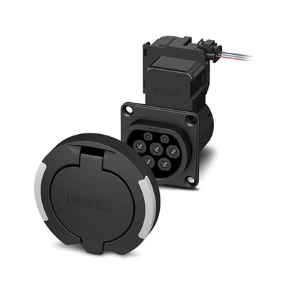 Phoenix Contact, 1532 GB/T Electric Vehicle Connector, 500 mm Cable, 32A