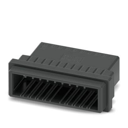 Phoenix Contact DD31H Series PCB Connector, 20-Contact, 3.81 mm Pitch, Snap-in, 1 Row Crimp