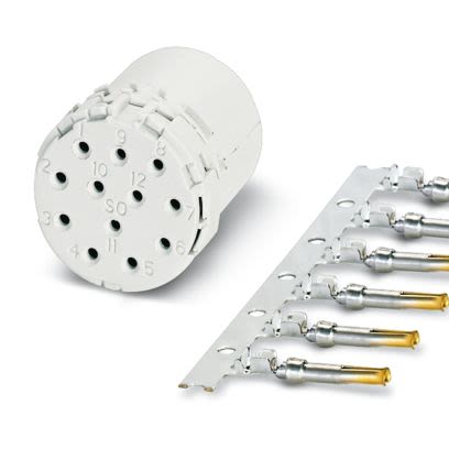 Phoenix Contact Contact Insert size M23 6 Way for use with Shock And Vibration-resistant
