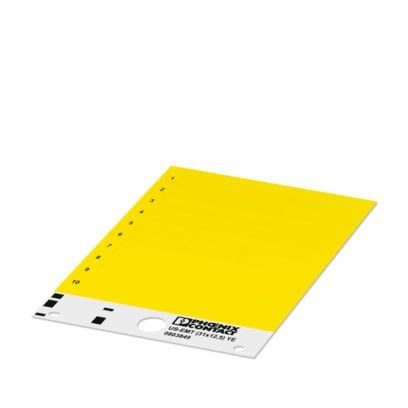 Phoenix Contact, US-EMT Polyester Terminal Marker for use with THERMOMARK CARD, THERMOMARK PRIME