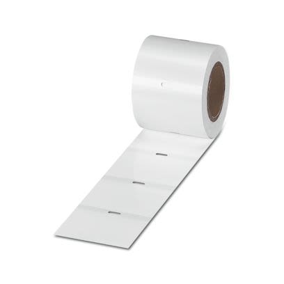Phoenix Contact White Label Roll, 62 mm Width, 250 Per Roll Qty, 46 mm