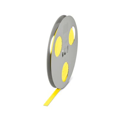 Phoenix Contact Halogen Free Heat Shrink Sleeving, Yellow 12.7 mm Sleeve Dia. x 80000mm Length 3:01 Ratio, WMS Series
