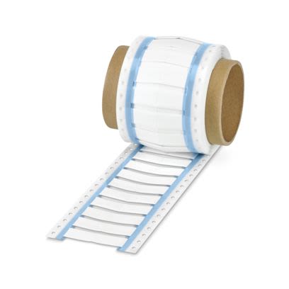Phoenix Contact Halogen Free Heat Shrink Sleeving, White 9.5 mm Sleeve Dia. x 30mm Length 3:01 Ratio, WMS Series
