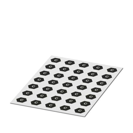 Phoenix Contact Adhesive Pre-Printed Label. Quantity: 1 Per Pack