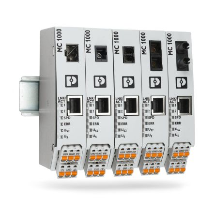 Phoenix Contact RJ45 Ethernet Media Converter, Multimode, 100Mbps 2 km