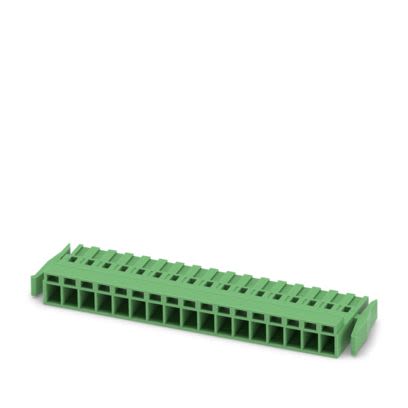 Phoenix Contact MSTBC Series PCB Connector, 17-Contact, 5.08 mm Pitch, 1 Row Crimp