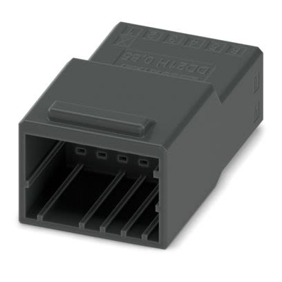 Phoenix Contact DD21H Series PCB Connector, 12-Contact, 2.5 mm Pitch, Snap-in, 2 Row Crimp