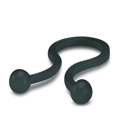 Phoenix Contact Black Silicone Cable Tie, 12.7 mm Max. Bundle Twist 30.5 mm 12.7mm