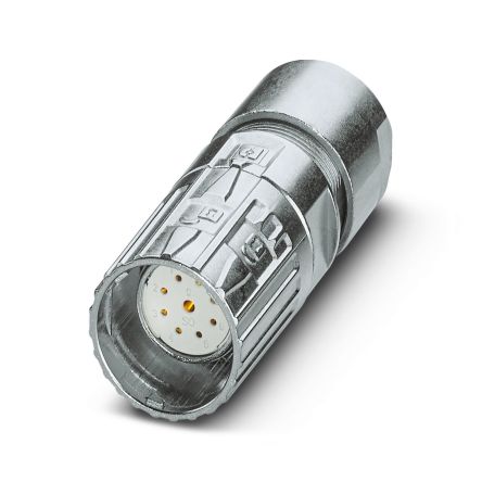 Phoenix Contact Circular Connector, 9 Contacts, Cable, M23 Connector, Plug, Male, IP66, IP68, IP69K, M23 PRO Series