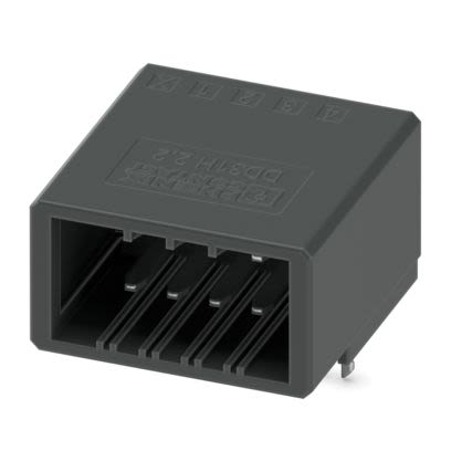 Phoenix Contact DD31H Series Wave Soldering Mount PCB Header, 8 Contact(s), 3.81 mm Pitch, 2 Row, Shrouded