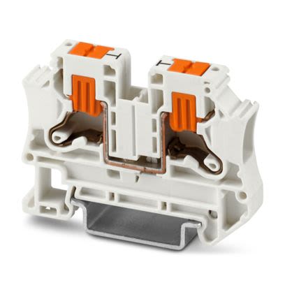 Phoenix Contact, PTV Polyamide Shield Connection for use with With Terminal Block