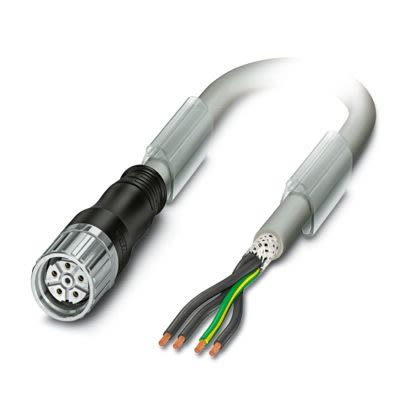 Phoenix Contact 1625777, 5 m 17 Core Power Cable, Grey Polyurethane 90 °C