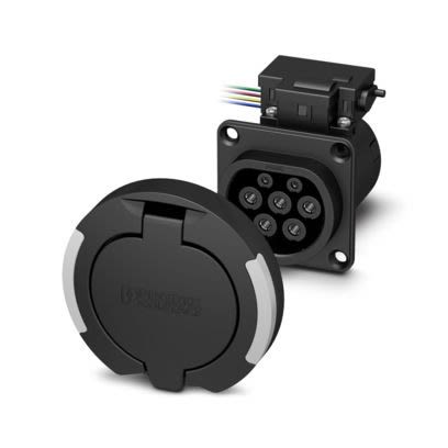 Phoenix Contact, 1532 Type EV 2 Electric Vehicle Connector Female, 500 mm Cable, 32A