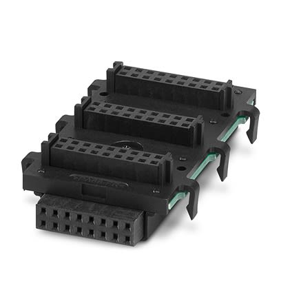 Phoenix Contact HBUS Series Bus Connector for Use with DIN Rail Terminal