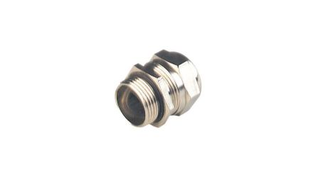Hirschmann N6R Series Silver Copper Zinc Cable Gland, PG13.5 Thread, 12 mm min., 15 mm max., IP65