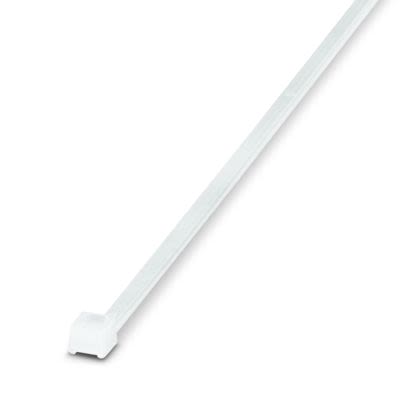 Phoenix Contact Cable Tie, Standard, 290 mm x 3.6mm, Clear Polyamide