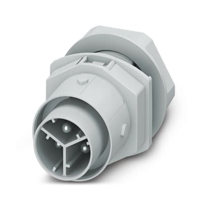 Phoenix Contact Industrial Circular Connector, 3 Contacts, Screw, M20 Connector, Plug, Male, IP66, IP68, IP69K, IPD