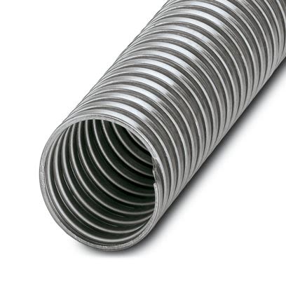 Phoenix Contact 10 m Silver Cable Cover in Stainless Steel, 40 mm ID