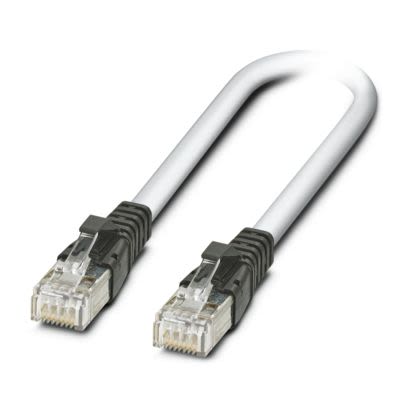 Phoenix Contact RJ45, 1.5 m Ethernet Cable Screened Zero Halogen Sheath