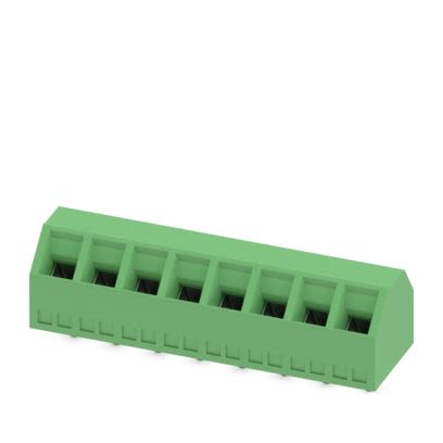 Phoenix Contact SMKDSN Series PCB Terminal Block, 8-Contact, 5 mm Pitch, Wave Soldering Mount, 1 Row