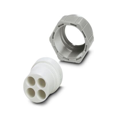 Phoenix Contact VARIOCON Series Grey Polycarbonate Cable Gland, PG21 Thread, 7.5 mm min., 8 mm max., IP65