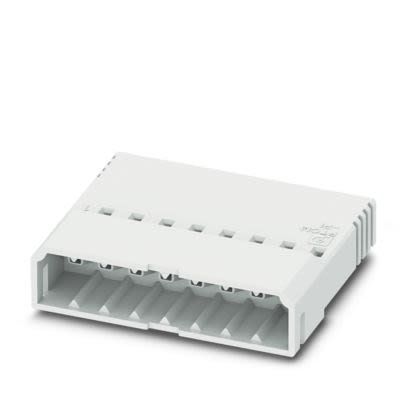 Phoenix Contact 5/.-PI, 5/.-PL, PTCM 0 Series Pluggable Terminal Block, 8-Contact, 2.5 mm Pitch, 1 Row, 1015248