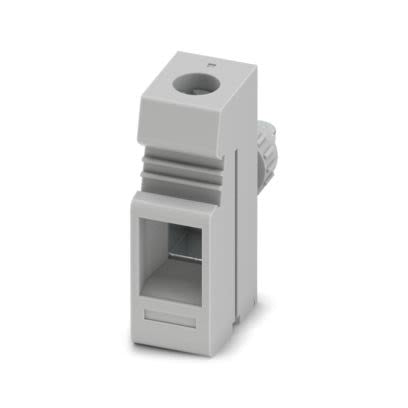 Phoenix Contact VDFK Series Panel Feed Through Terminal Plug, 2-Contact, 10 mm Pitch, 1 Row