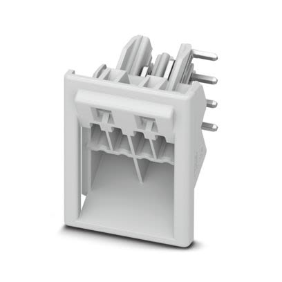 Phoenix Contact ICC20-H/4R3 Series Wave Soldering Mount PCB Header, 4 Contact(s), 3.5 mm Pitch, 1 Row