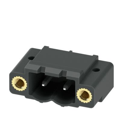 Phoenix Contact CC Series Straight Wave Soldering Mount PCB Header, 2 Contact(s), 5.08 mm Pitch, 1 Row