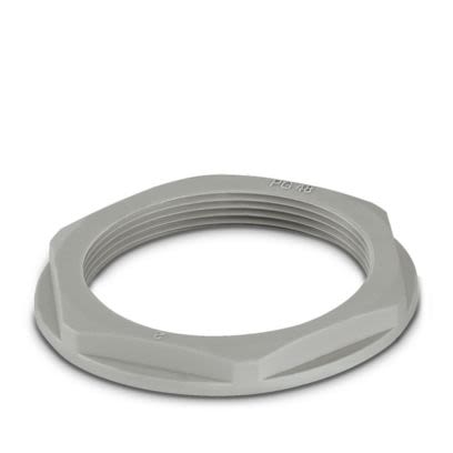 Phoenix Contact Light Grey Counter Nut for use with Connector