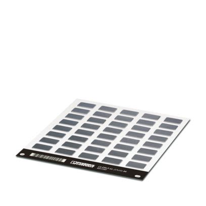 Phoenix Contact, LS-EMP-AL (27X15) BK Aluminium Device Marker for use with Equipment Marker