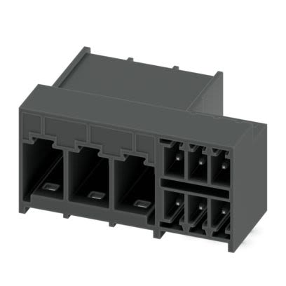 Phoenix Contact PCH Series Solder PCB Header, 9 Contact(s), 7.62 mm Pitch, 1 Row, Shrouded