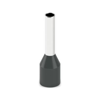 Phoenix Contact, AI-GB Insulated Ferrule, 8 mm Pin Length, 1.7 mm Pin Diameter, Black to 16 AWG Wire Size