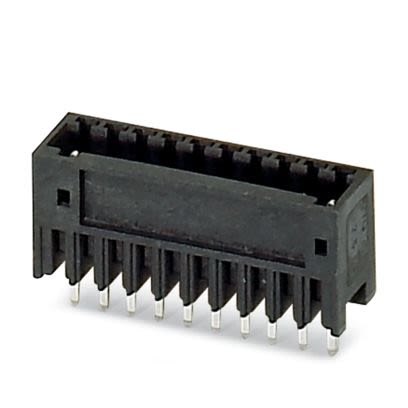 Phoenix Contact MCV Series Vertical Wave Soldering Mount PCB Header, 3 Contact(s), 2.5 mm Pitch, 1 Row, Shrouded